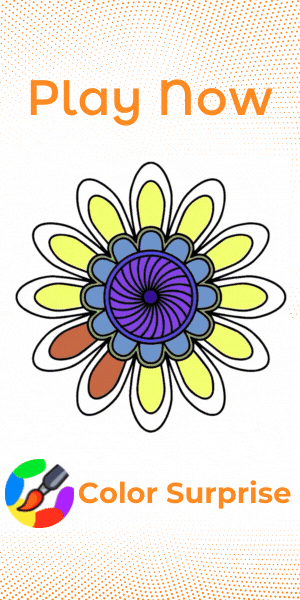Animated GIF of a spiral mandala filling with color